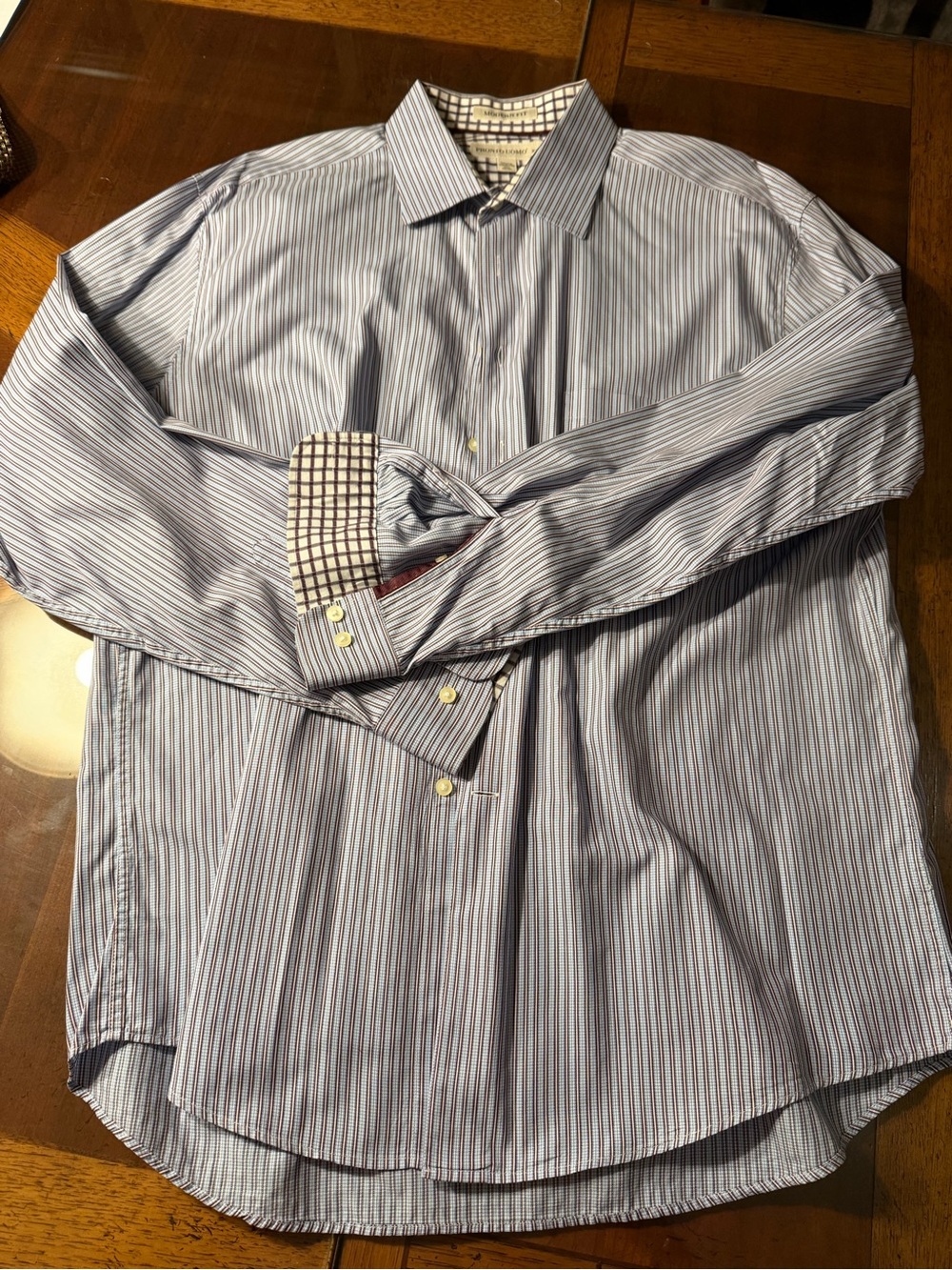 Pronto Uomo Men’s Dress Shirt XXL
